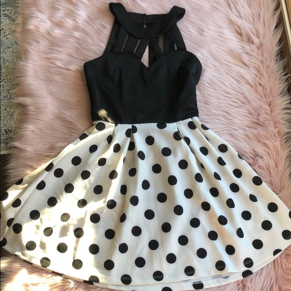 NWT Polka Dot Dress - Picture 1 of 6
